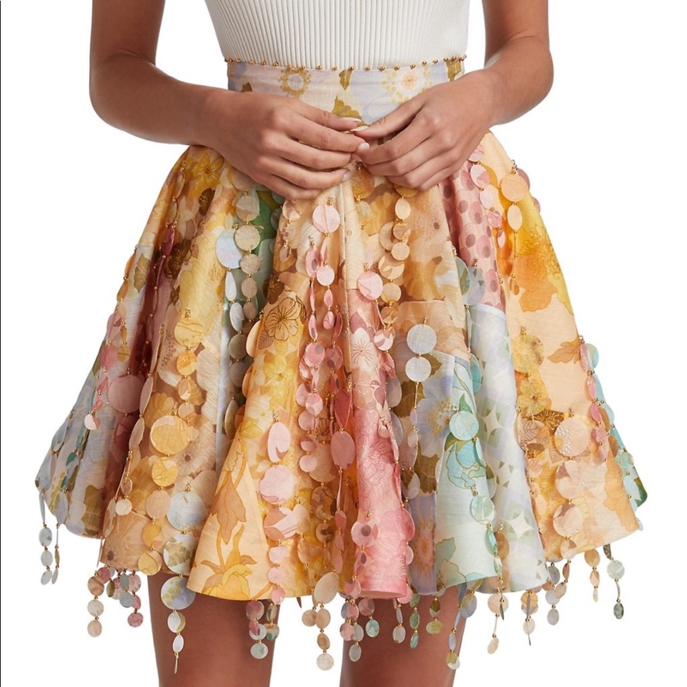 Sold on Tradesy! Zimmermann Tempo Patch Mini Skirt - Picture 6 of 16